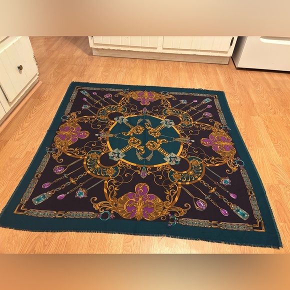 Colorful Silk Scarf - Picture 1 of 12